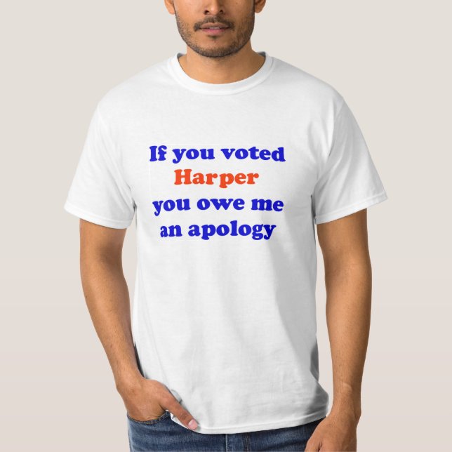 Anti-Harper T-tröja Tee (Framsida)