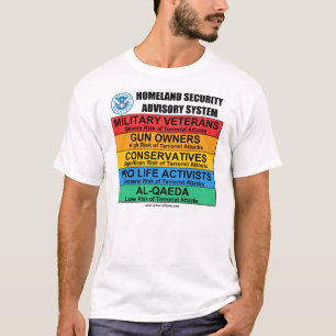 Anti hemlandsäkerhetsT-tröja T Shirt