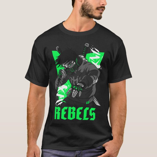 Anti-hierarki ett samhälle utan hierarki-warri t shirt (Framsida)