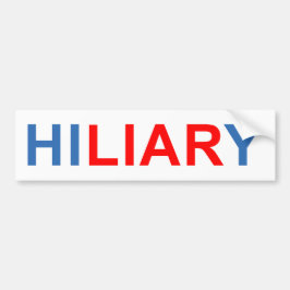 Anti Hillary Bildekal