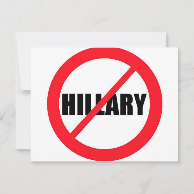 Anti-Hillary Clinton (Framsida)