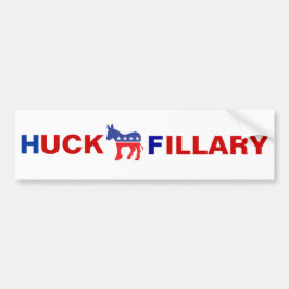 Anti Hillary Clinton bildekal