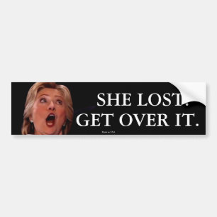 Anti-Hillary Clinton bildekal
