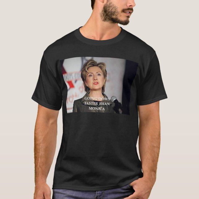 anti hillary clinton tee (Framsida)