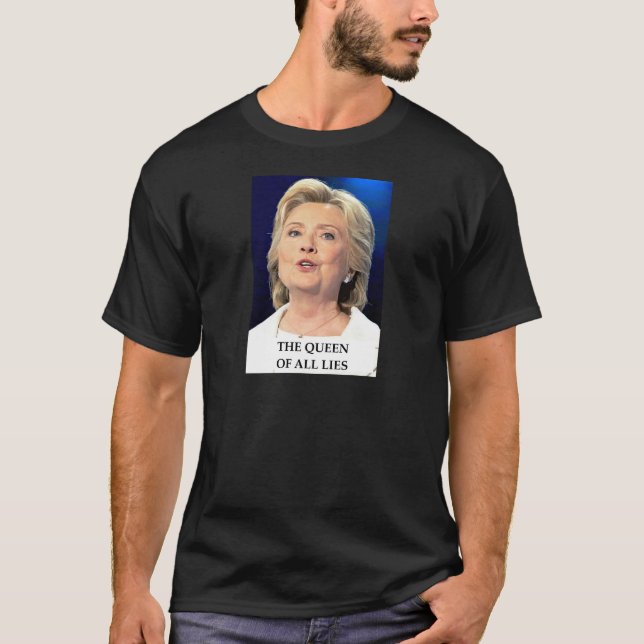 anti hillary tee shirt (Framsida)