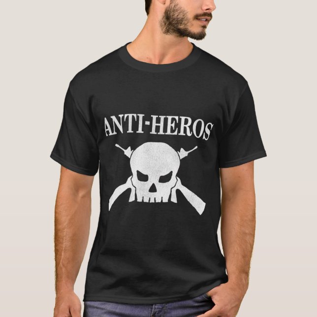 Anti-Hjältar T Shirt (Framsida)