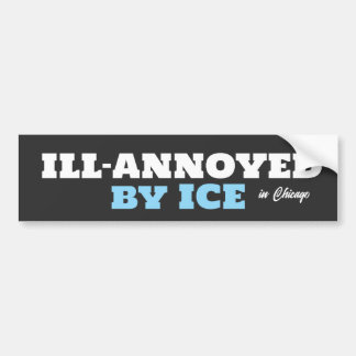 anti-ICE humor Bildekal