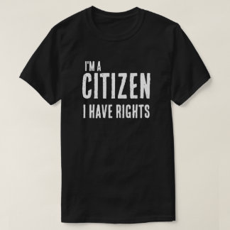 Anti-ICE Jag är en medborgare T Shirt