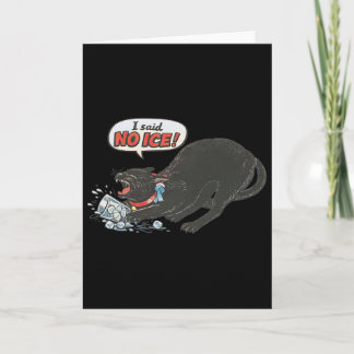 Anti Ice Pro Immigration Funny Cat Political Kort