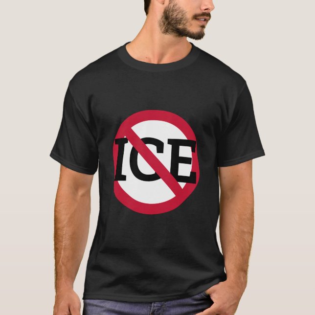 Anti ICE T Shirt (Framsida)