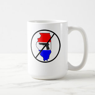 Anti-Illinois vapenmugg Kaffemugg