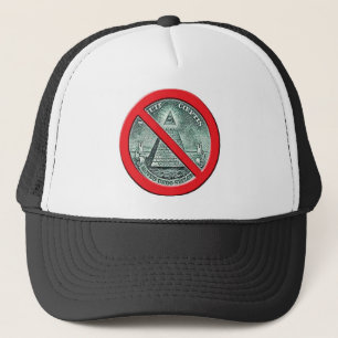 Anti Illuminati lock Truckerkeps