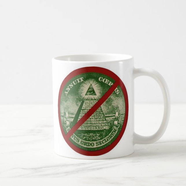 Anti Illuminati mugg (Höger)
