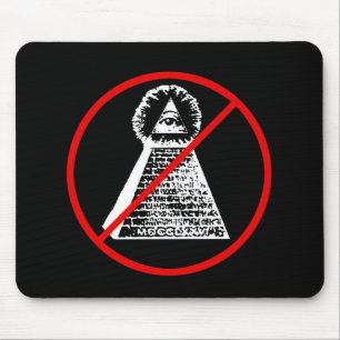 Anti Illuminati New World Order NWO Mousepad Musmatta