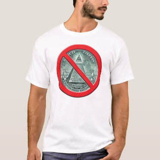 Anti - Illuminati T skjorta T-shirt
