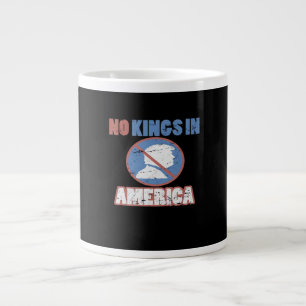 Anti- Inga kungar i Amerika Classic Jumbo Mugg