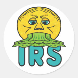 Anti-IRS Runt Klistermärke