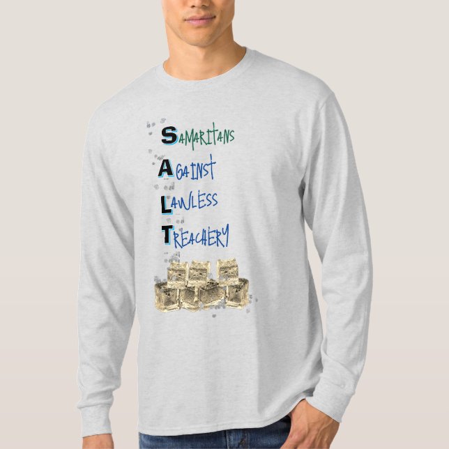 ANTI-Is Politisk (SALT) T Shirt (Framsida)