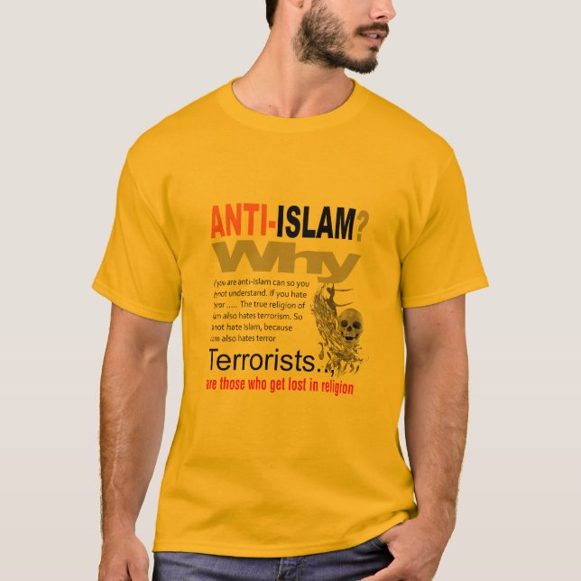 Anti islam? T-tröja Tee (Framsida)