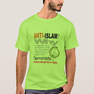 Anti islam? T-tröja Tee Shirt