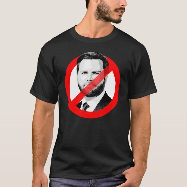 Anti JD Vance T Shirt (Framsida)