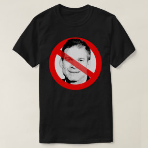Anti Jim Jordan korsade ut Ansikte T Shirt