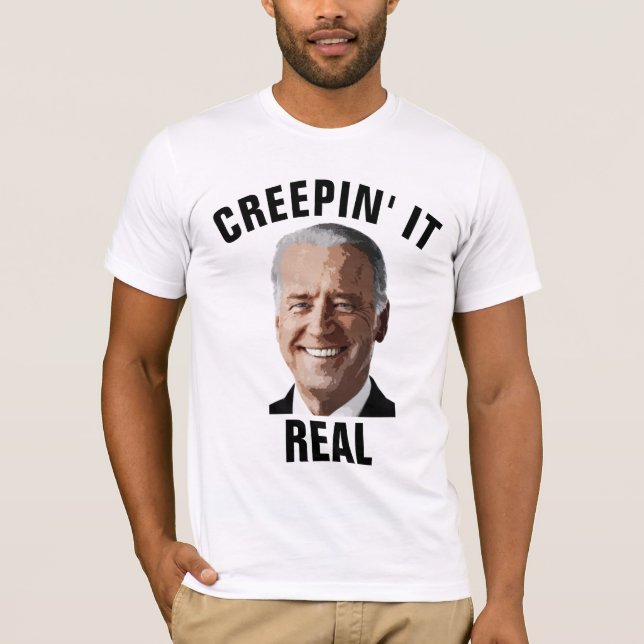 ANTI JOE BIDEN, CREEPY T-SHIRTS (Framsida)