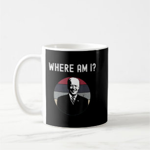 Anti Joe Biden där är jag anti-demokrat Biden Suck Kaffemugg