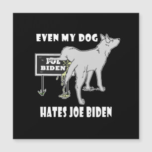 Anti Joe Biden My Hund Hates Biden Politiskt humor