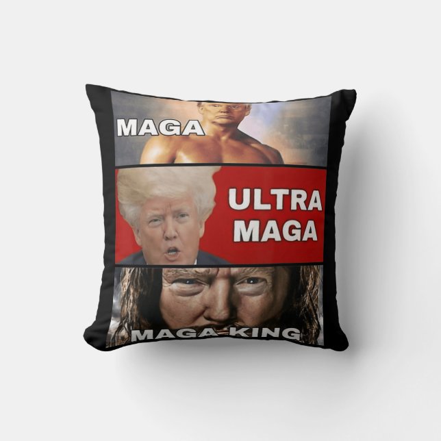 Anti Joe Biden Ultra Maga när Underbaren återvände Kudde (Framsida)