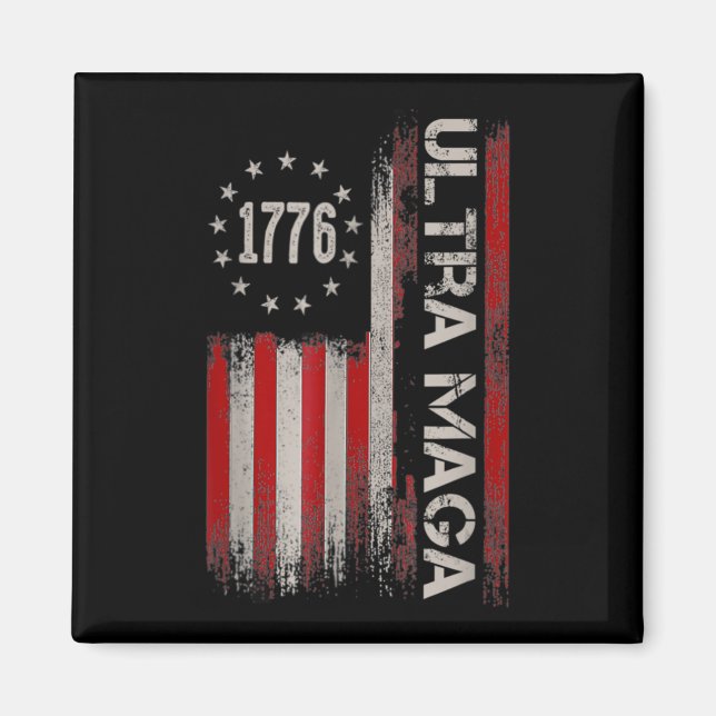 Anti Joe Biden Ultra Maga när Underbaren återvände Magnet (Framsidan)