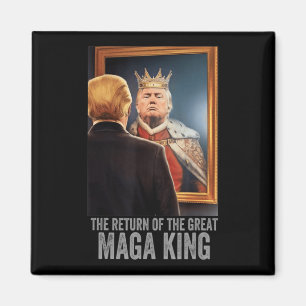 Anti Joe Biden Ultra Maga när Underbaren återvände Magnet