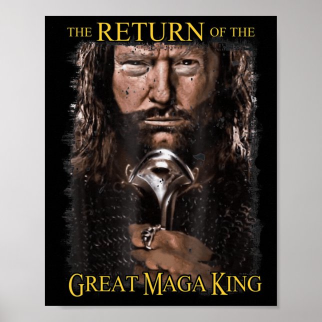 Anti Joe Biden Ultra Maga när Underbaren återvände Poster (Framsidan)