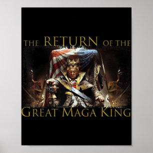 Anti Joe Biden Ultra Maga när Underbaren återvände Poster