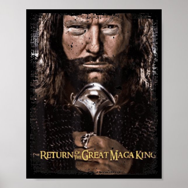 Anti Joe Biden Ultra Maga när Underbaren återvände Poster (Framsidan)