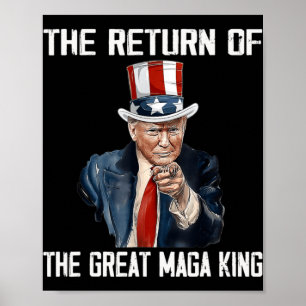 Anti Joe Biden Ultra Maga när Underbaren återvände Poster