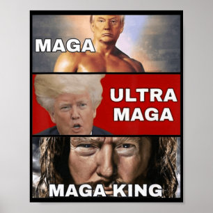 Anti Joe Biden Ultra Maga när Underbaren återvände Poster