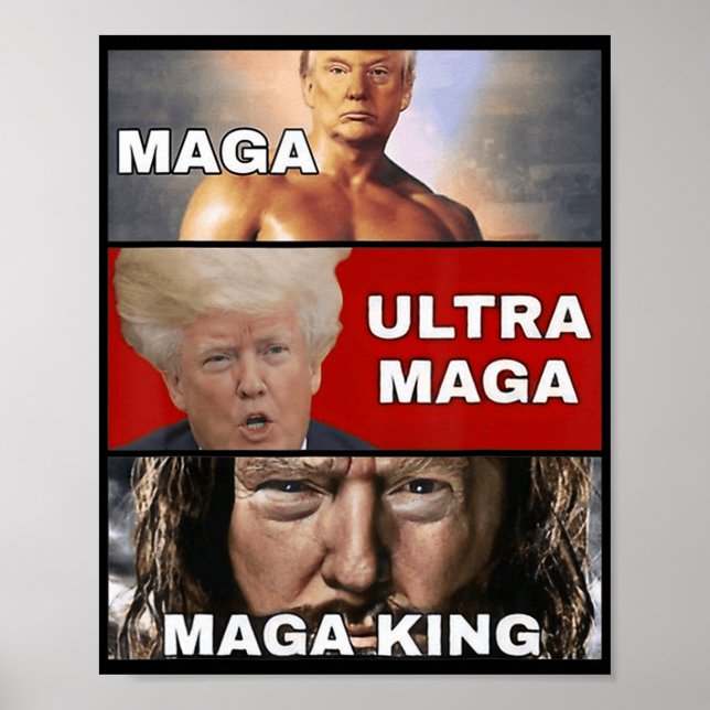 Anti Joe Biden Ultra Maga när Underbaren återvände Poster (Framsidan)
