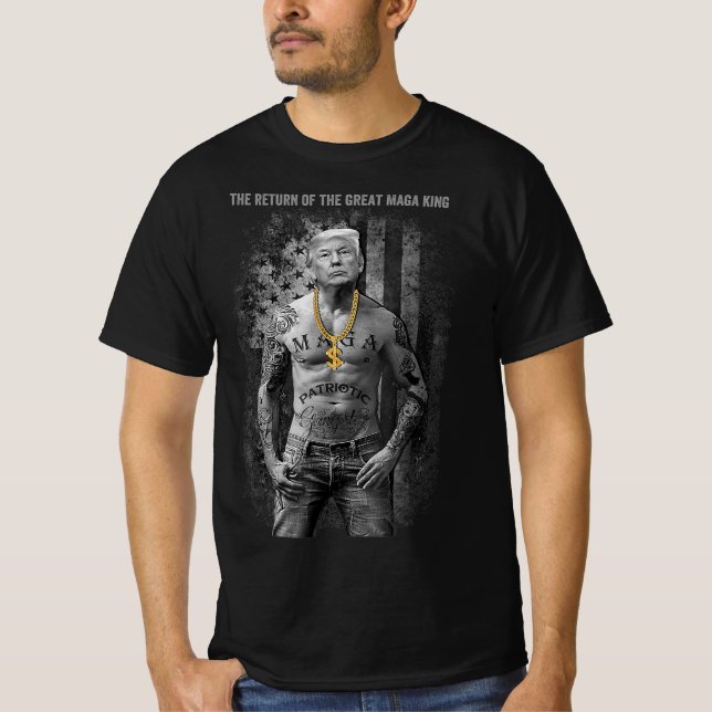 Anti Joe Biden Ultra Maga när Underbaren återvände T Shirt (Framsida)