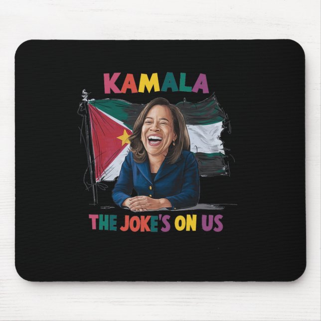 Anti Kamala Harris Palestine Flagga Musmatta (Framsidan)