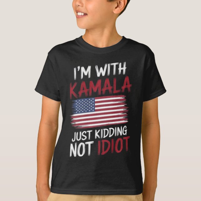 Anti Kamala Harris Val Shirt Republican Polit T (Framsida)