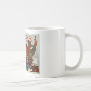 Anti kapitalism för china kaffemugg