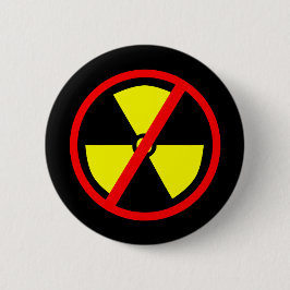 Anti-Kärn- symbol Pinback Knapp