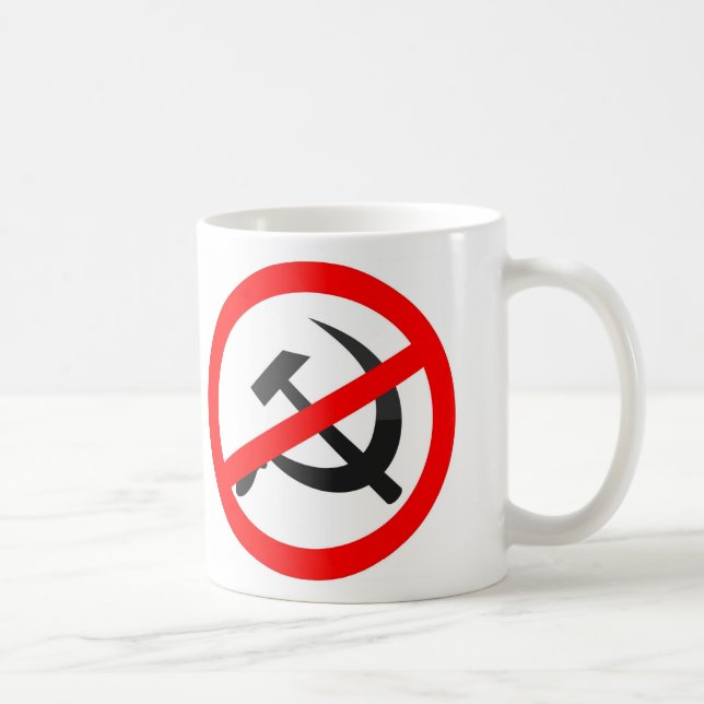 Anti-Kommunism Kaffemugg (Höger)