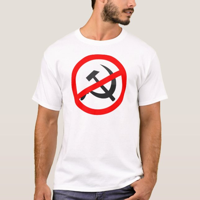 Anti-Kommunism Tee Shirt (Framsida)