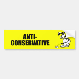 Anti-Konservativ Bildekal