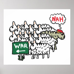 Anti Krig får Poster