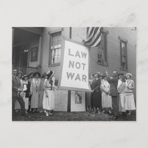 Anti-Krig Rally, 1920-talet Vykort
