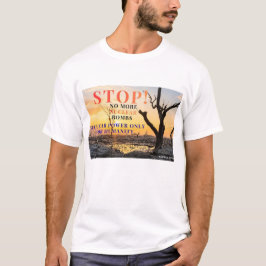 Anti-krig slogan T-Shirt