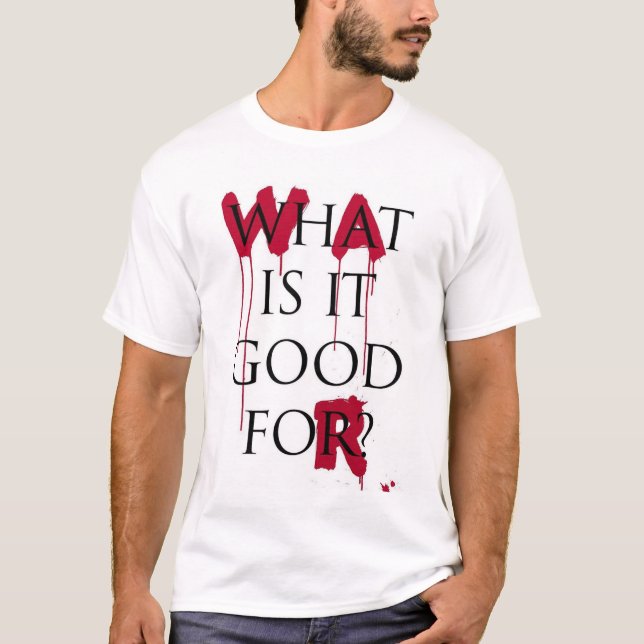 Anti-Krig Tee Shirt (Framsida)